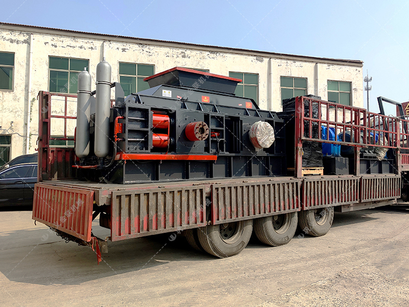 金聯機械生產的1510液壓對輥制砂機怎么樣？附現場案例